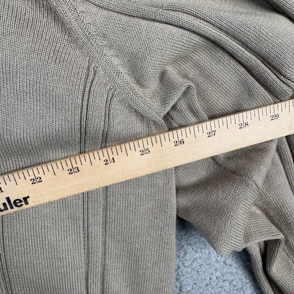 Arnold Palmer Sweater Mens Size XL Camel Brown Cardigan VTG Loose Fit Old Money - Picture 11 of 14